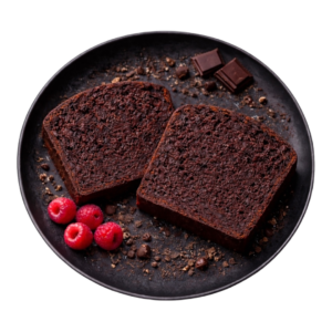 Cake protéiné chocolat noir 70% patate douce (vendu par 2)