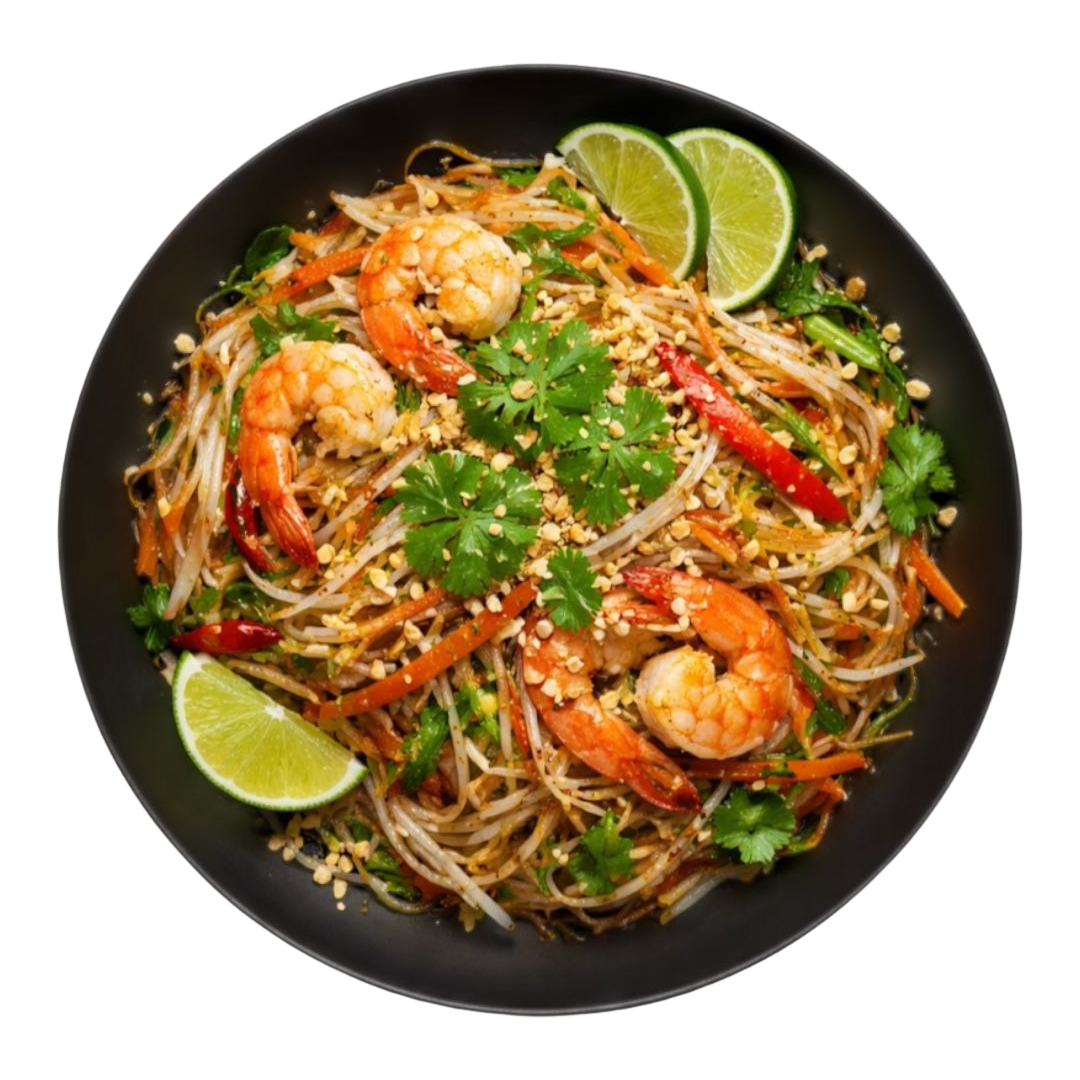 Pad thai aux crevettes
