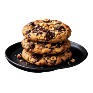 Cookie protéiné noisettes pépites chocolat noir 70% (vendu par 2)