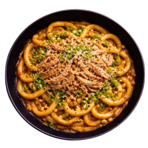Udon peanut chicken